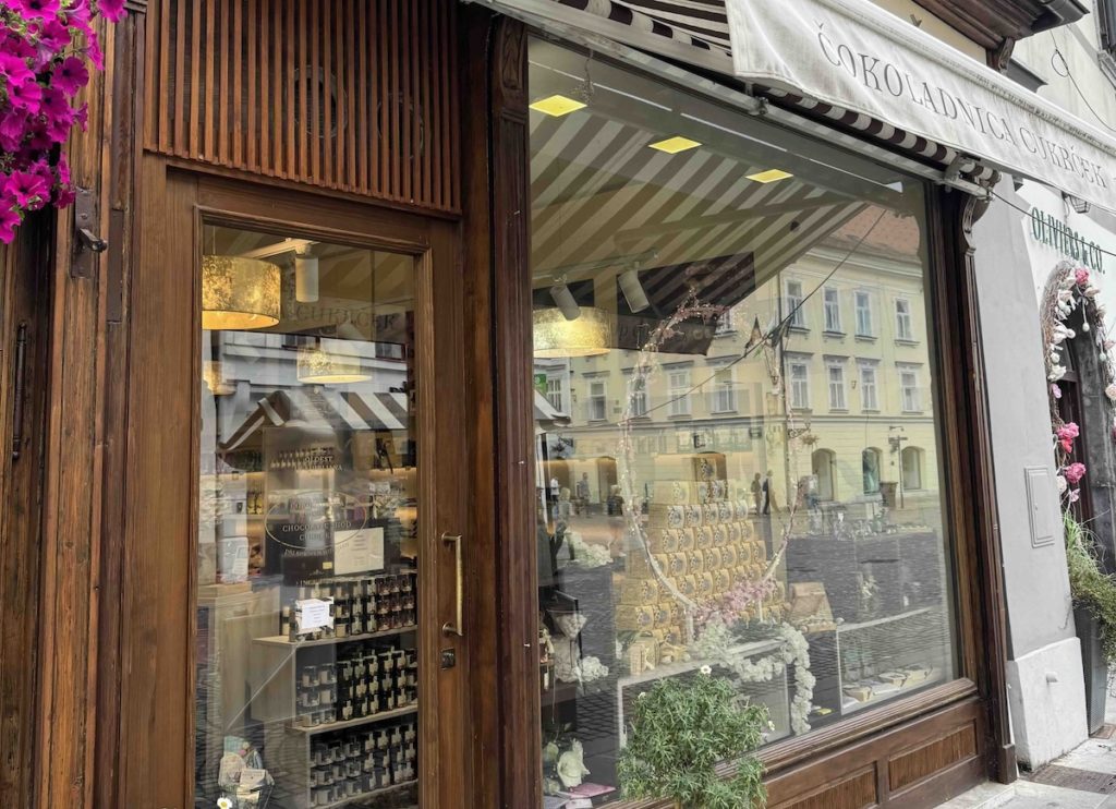 Ljubljana chocolate