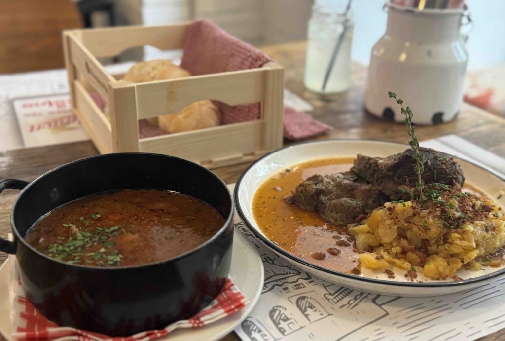 Slovenia - ljubljana dinner