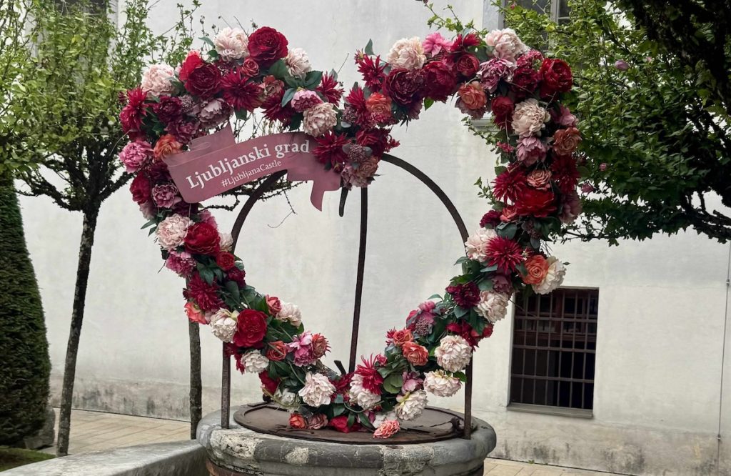Ljubljana heart monument