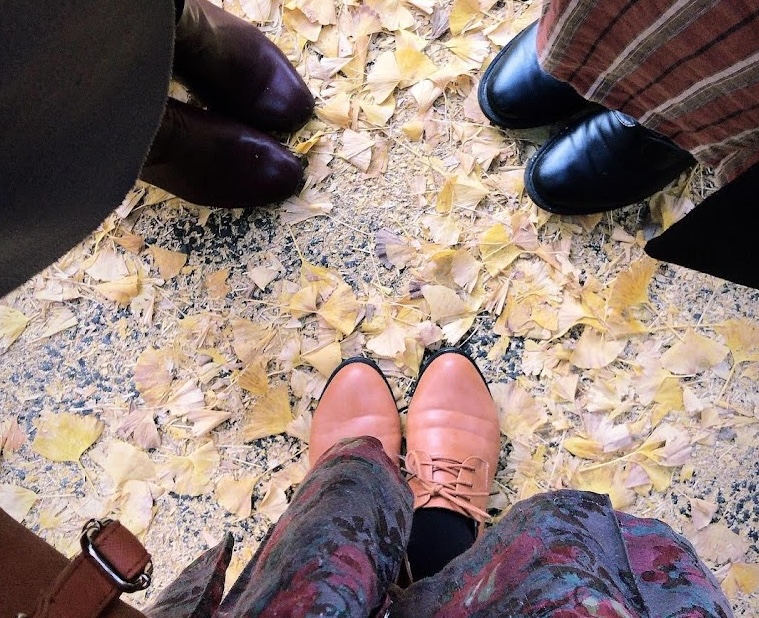 Meiji jingu mae friends